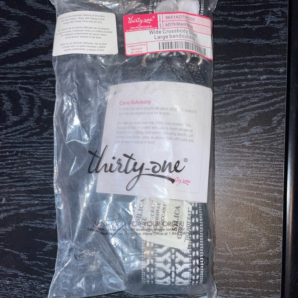 Wide Crossbody Strap